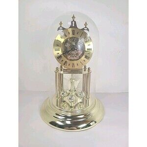 Vintage Skeleton Elgin 400 Day "German Time Bomb" Parts Or Repair